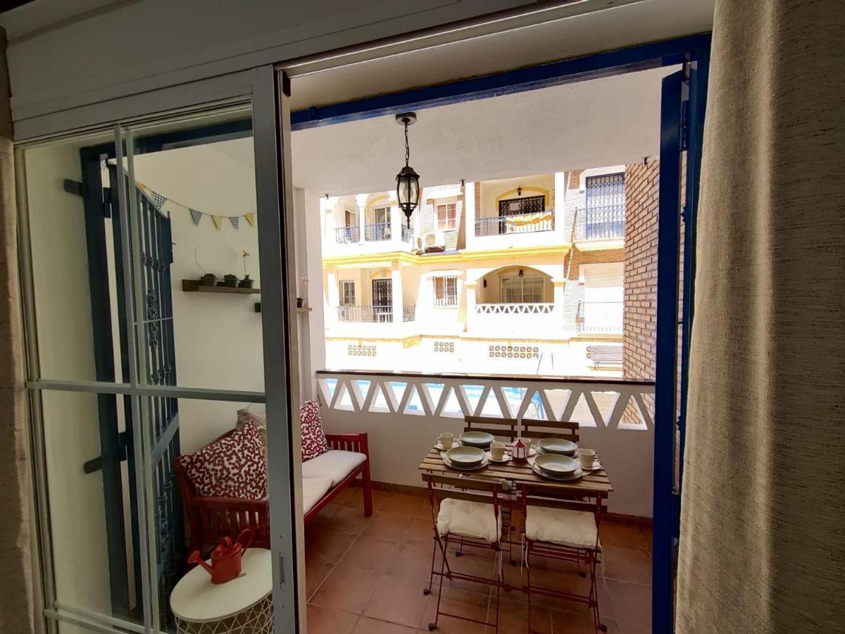 Precioso Apartamento Con Piscina Cerca De La Playa Torrox Costa Malaga Bagian luar foto